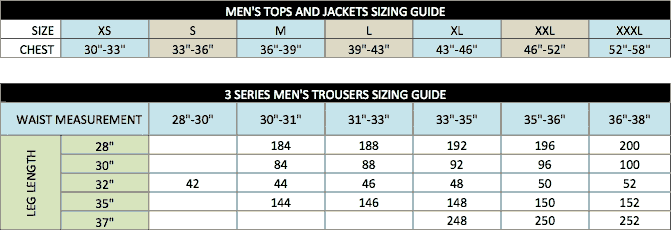 Sizing Guide